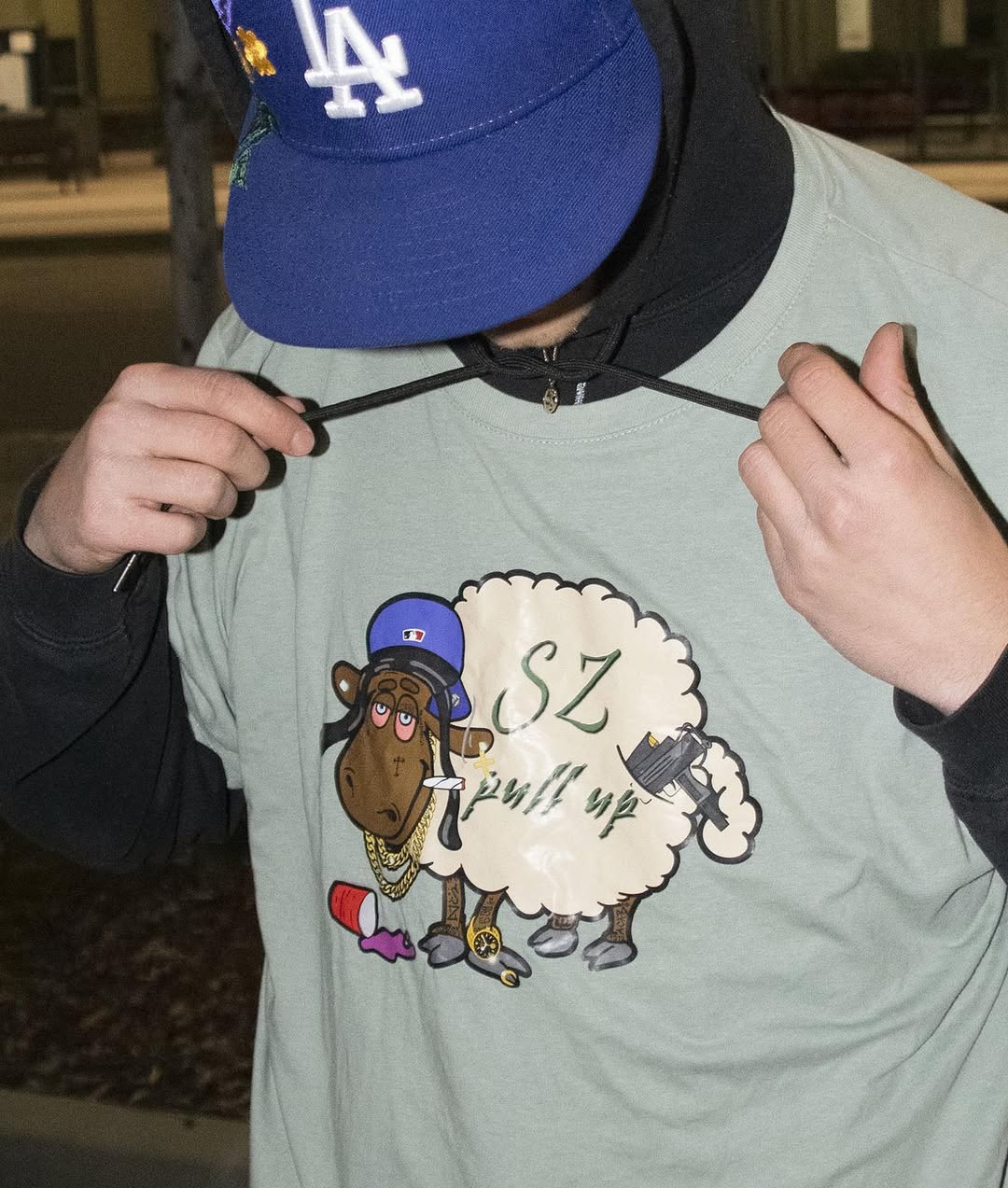 SZ Pull up Sheep teeJestli chceš, piš dms